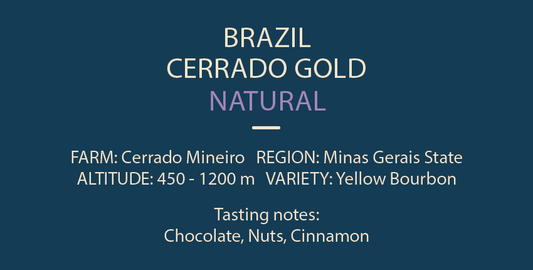 Cerrado Gold from Brazil, 1KG